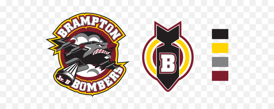 Brampton Bombers Logo Download - Logo Icon Png Svg Brampton Bombers Junior Hockey Logo,Bomber Icon