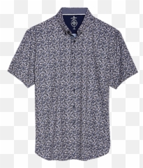 Construct Slim Fit Short Sleeve Shirt Brown U0026 Blue Png Footjoy Icon Wingtip