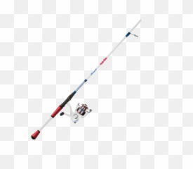 Shakespeare Ugly Stik Red And White Spinning Reel Fishing Rod Combo - Cast A Fishing Line Png,Fishing Reel Png
