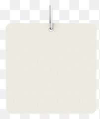 Rounded Square Air Freshener - Khaki png