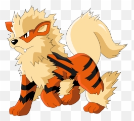 Library Of Arcanine Transparent Png - Arcanine Pokemon,Growlithe Png