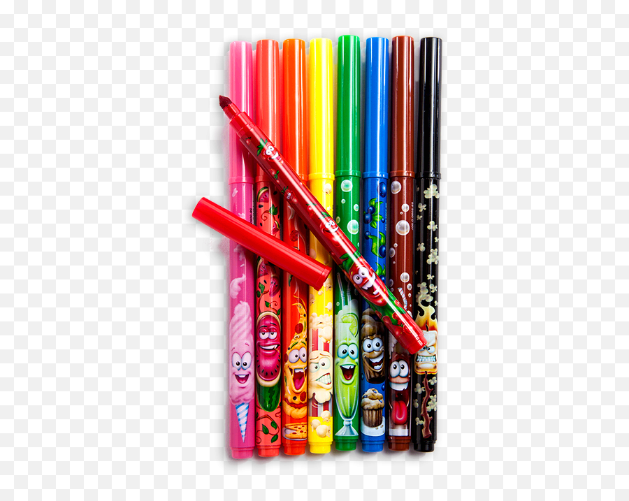 Crayola Markers Png - Crayola Doodle Scents Iso 2 Blk Marker Pen,Crayola Png
