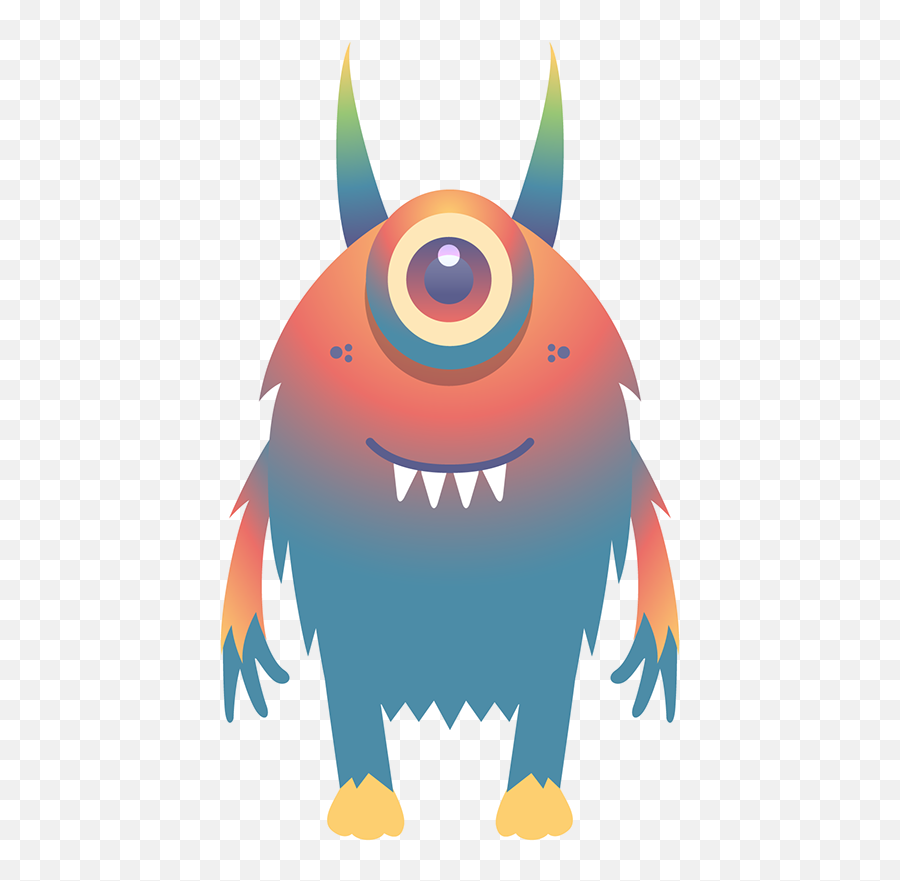 Cute Monster Png - Cute Monster Transparent Background,Vectorise Png