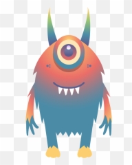 Cute Monster Png - Cute Monster Transparent Background,Vectorise Png