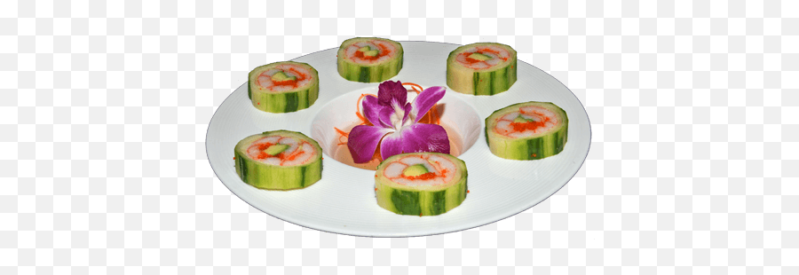 Basil Leaf Thai - Sushi And Noodles Sushi Canapé Png,Sushi Transparent