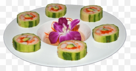 Basil Leaf Thai - Sushi And Noodles Sushi Canapé Png,Sushi Transparent