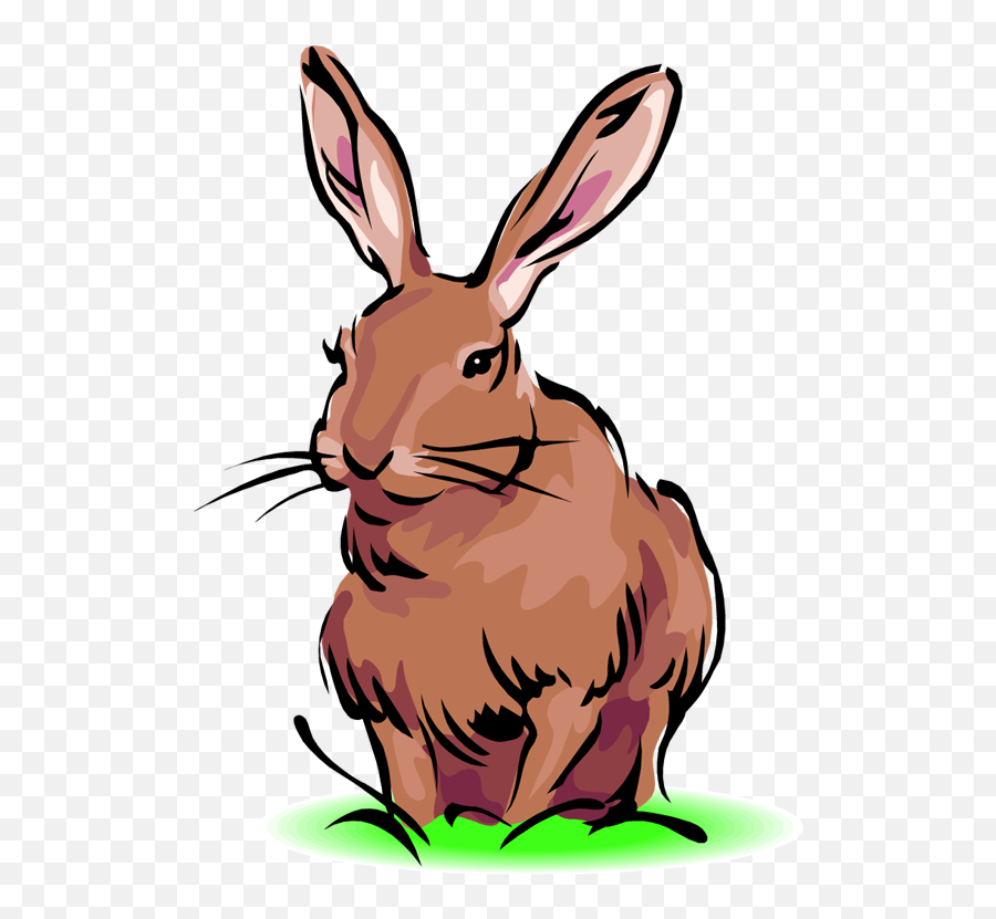 Free Rabbit Clipart - Clipartix Hare Clip Art Png,Bunny Clipart Png