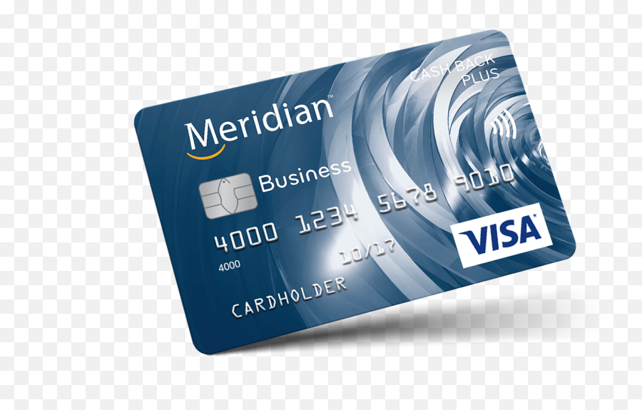 Credit Cards - Small Business Meridian Meridian Graphic Design Png,Visa Card Logo