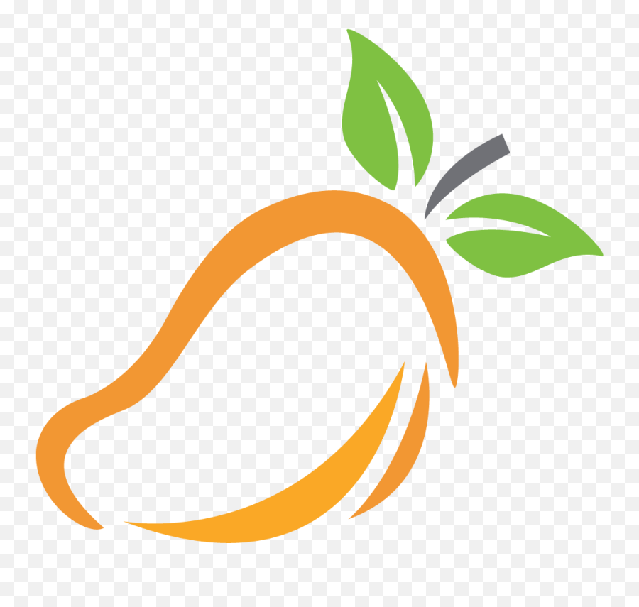 Mango Clipart Leaf - Mango Leaf Clipart Png Transparent Mango Logo Png,Mango Transparent Background