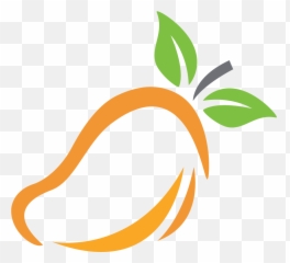 Mango Clipart Leaf - Mango Leaf Clipart Png Transparent Mango Logo Png,Mango Transparent Background