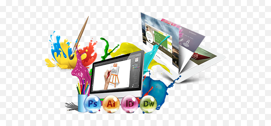 Web Designer 3d Png 6 Image - Creative Web Design Png,Web Designing Png ...