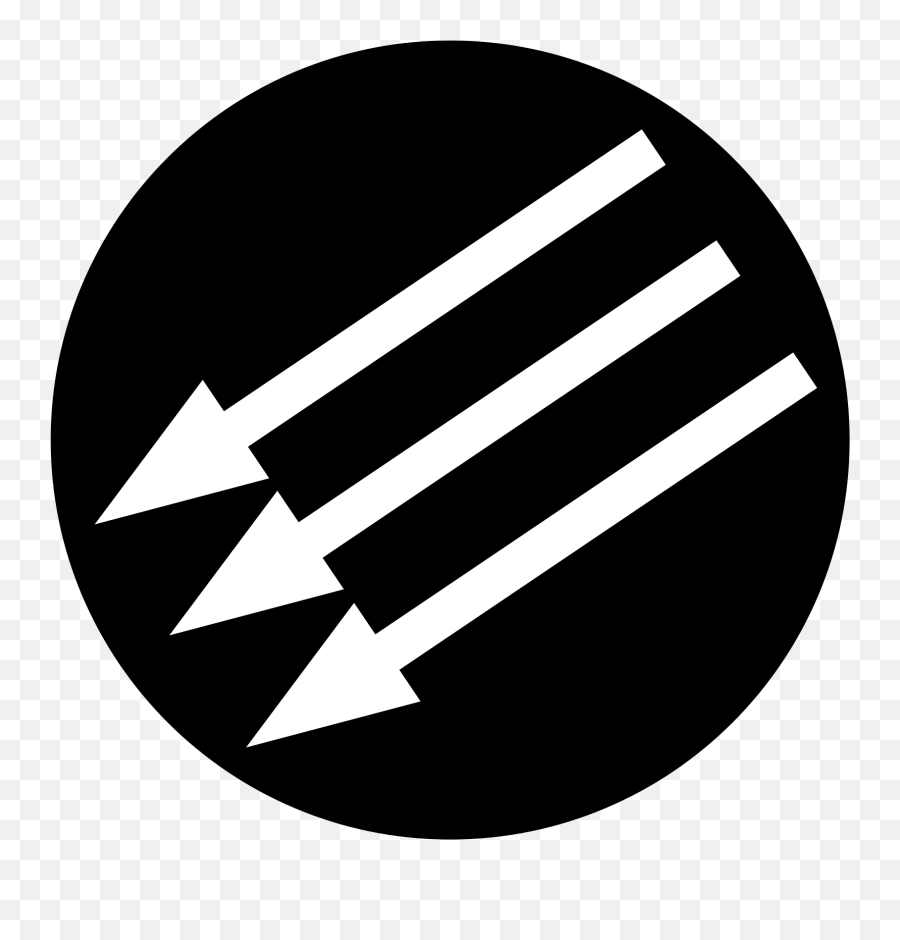 Fileantifascist Circle Bwsvg - Wikipedia 3 Arrows Symbol Png,Quora Logo