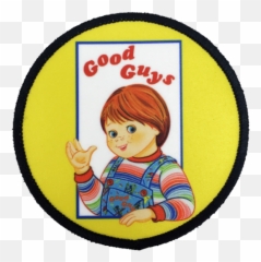 Childu0027s Play Iron - On Patch Good Guy Doll Logo Clipart Good Guys Chucky Png,Guy Fieri Png