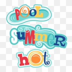 Summer Titles Svg Scrapbook Cut File Cute Clipart Files For - Svg Scrapbook Summer Png,Summer Clipart Png