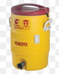 Igloo 5 And 10 Gallon Heat Stress Beverage Dispenser - 10 Gallon Igloo Beverage Cooler Png,Igloo Png