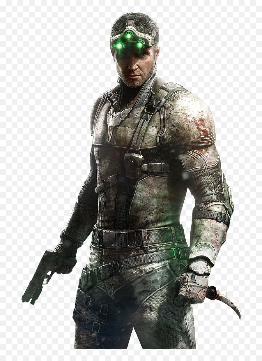 Download Img Vs Nathan Drake - Splinter Cell Character Sam Fisher Png,Nathan Drake Png