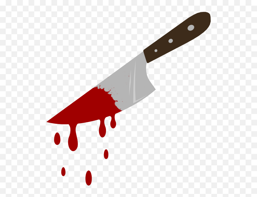Download Hd Bloody Horror Knife - Knife With Blood Emoji Png,Knife Emoji Png