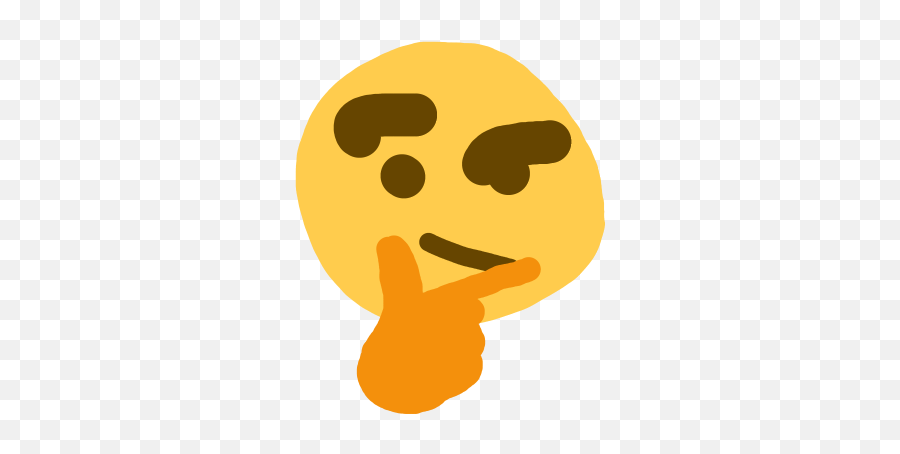 Thonk Transparent Picture - Png Image Thonk Transparent Background,Thonking Png