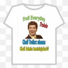 Troll Everyday Last Logo Long Live The Trolls - Roblox T Shirt Roblox Ban Png,Trolls Logo Png