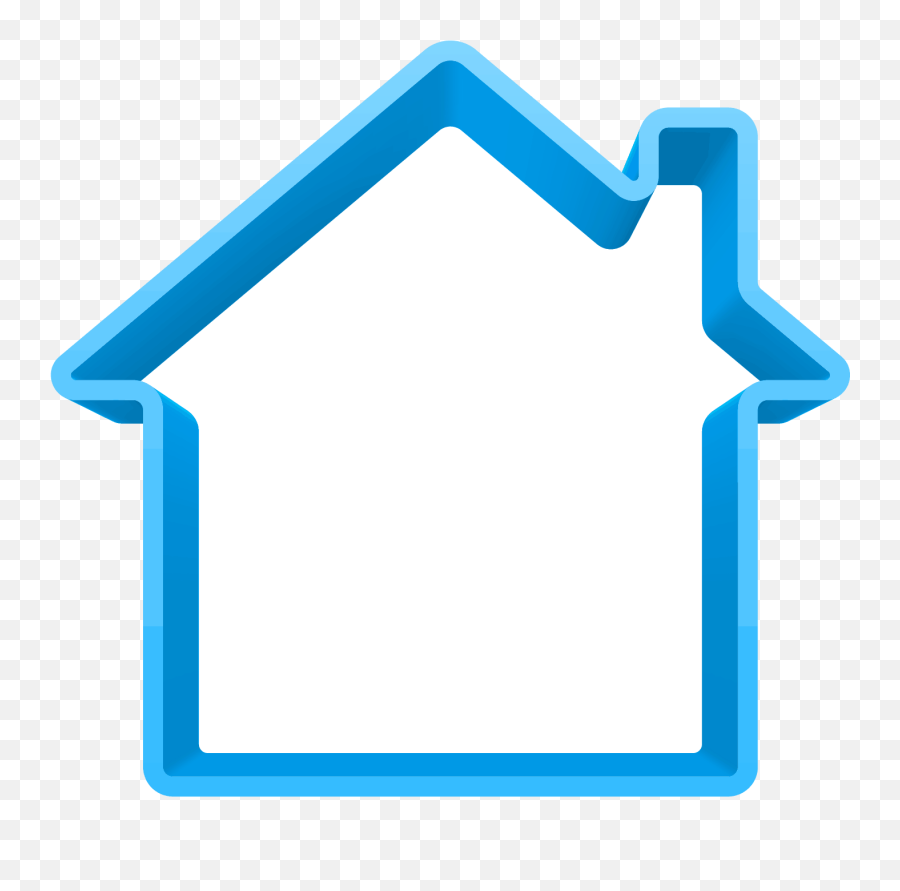 Blue House Outline Transparent Bg - 01 Mortgage Associates Blue House Outline Png,House Outline Png