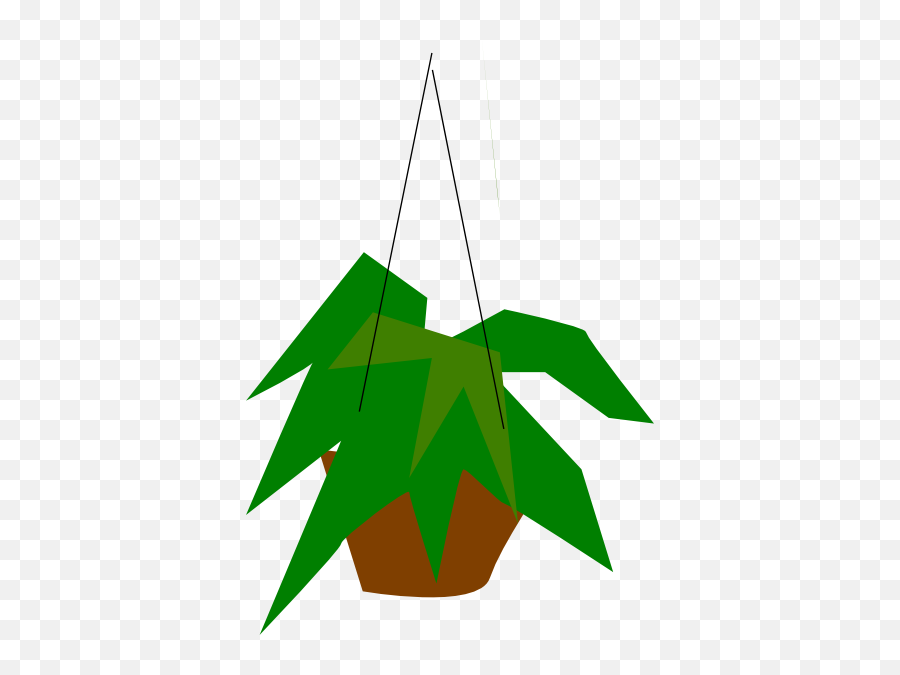 Hanging Basket Clip Art - Vector Clip Art Illustration Png,Hanging Plants Png