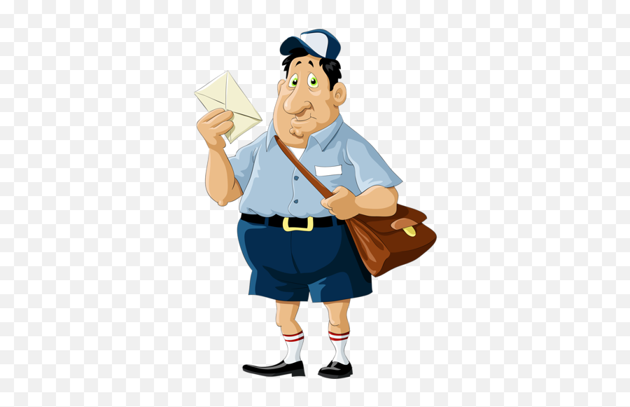 Postman Png - Cartoon Mailman,Mailman Png