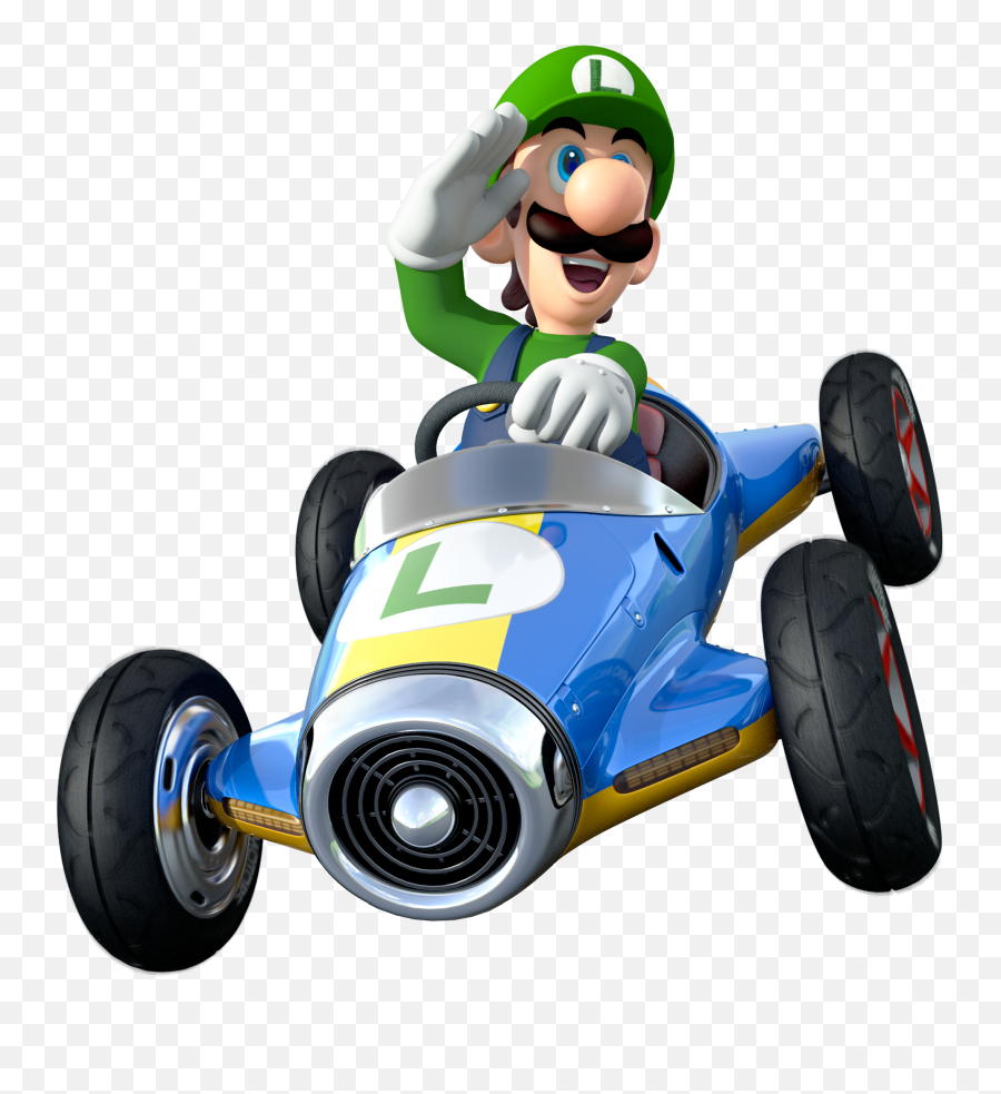 Cheap Luigi Artwork Alt Mario Kart Png - Luigi Mario Kart 8 Deluxe,Mario Kart Png