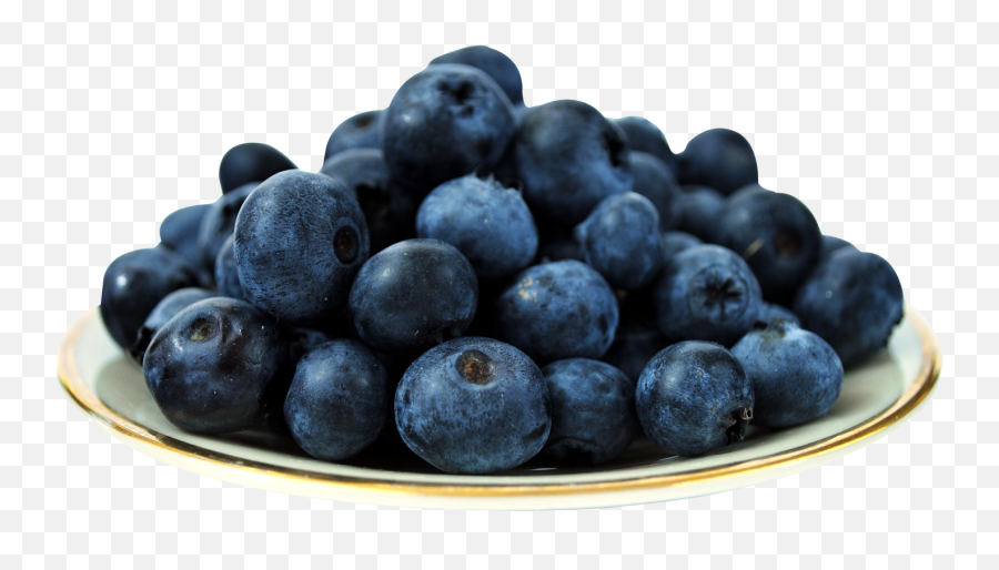 Blueberry In Plate Png Image Plates - Blueberry Plate Png,Food Plate Png