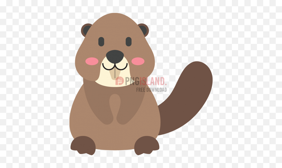 Png Image With Transparent Background - Cartoon,Beaver Png