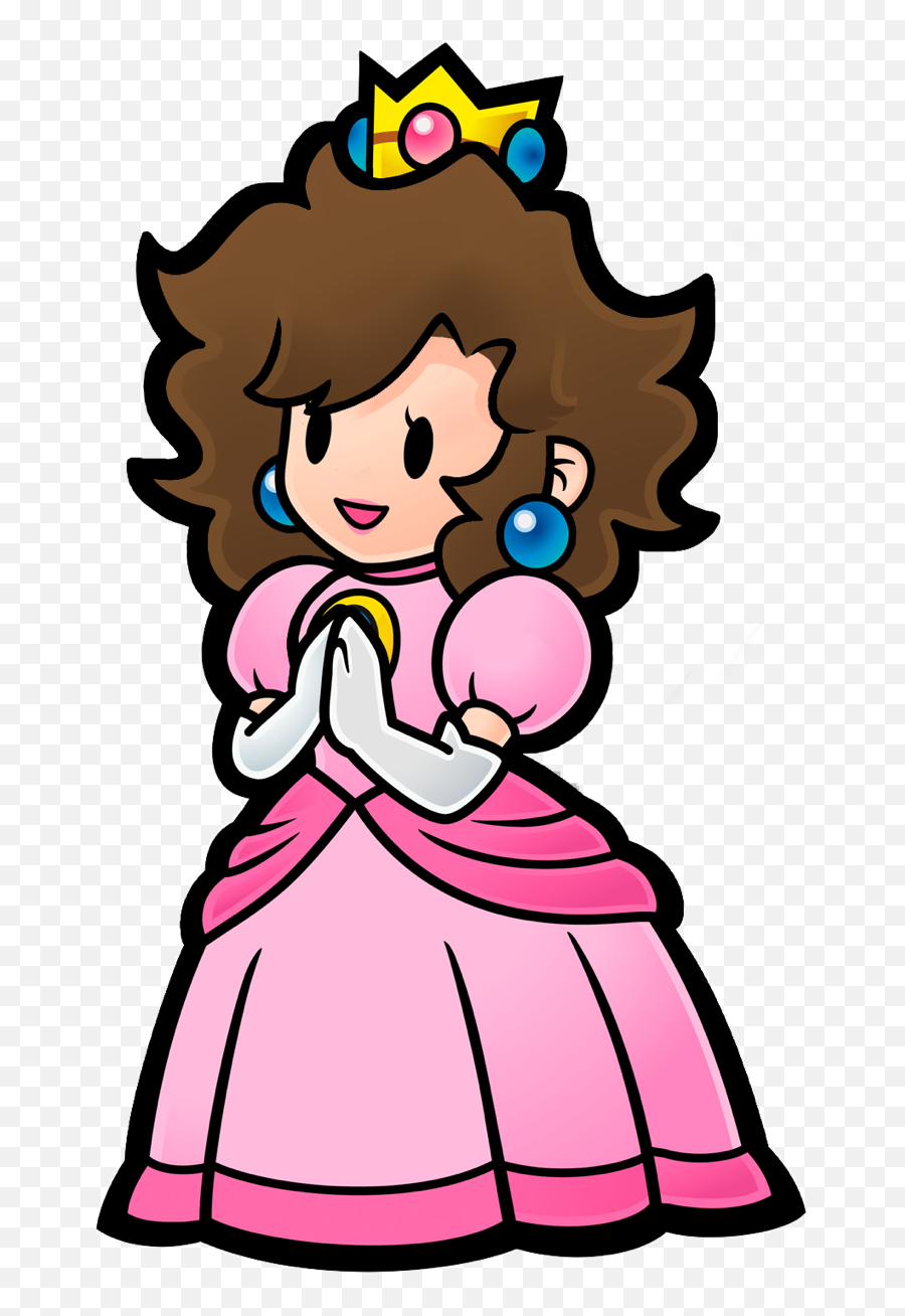 Please Dont Pay Attention To The Crust - Paper Mario Peach Png,Princess Daisy Png