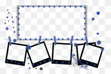 Frame Polaroid Photo Frames Borders - Background Bingkai Foto png