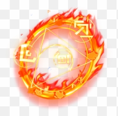 Flame Sigil Backpack Back Blings - Flame Sigil Back Bling Png,Flame Circle Png