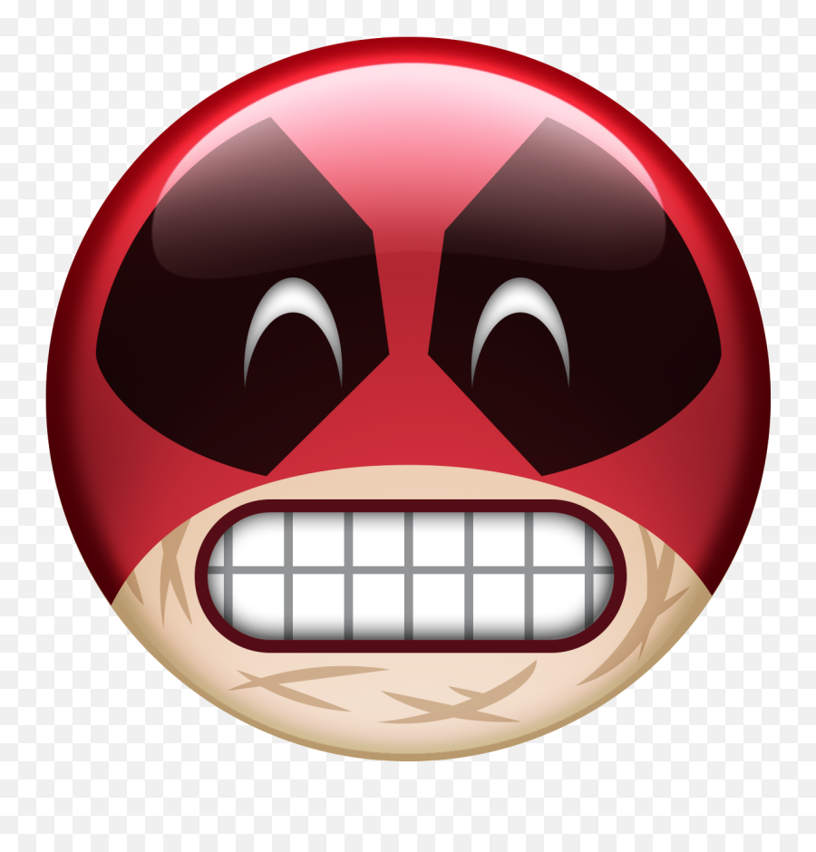 Download Dead Pool Emoji Transparent Hd Png - Uokplrs Deadpool Emoji Png,Emoji Transparent