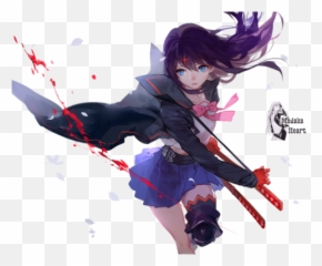 Badass Anime Girl - Anime Badass Girl Png,Badass Png
