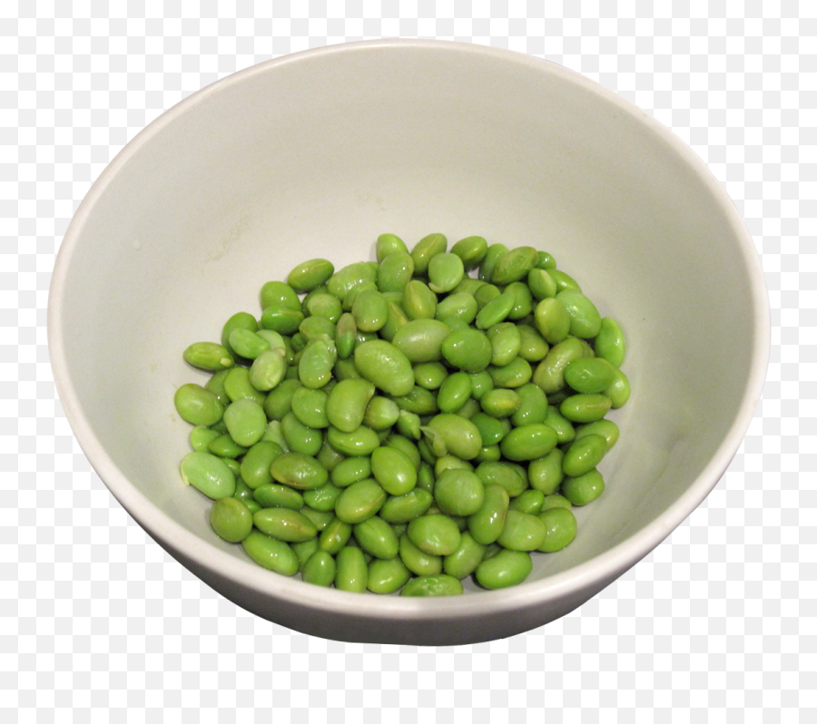 Edamame Soy Beans In Bowls Png Image - Bowl Green Beans Png,Beans Transparent