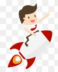 Download Business Achievement Goal - Rocket Gif Transparent Background Png,Animated Transparent