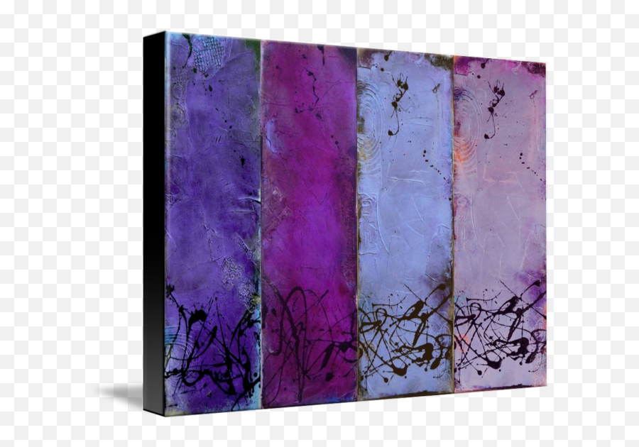 Purple - Vertical Png,Wall Art Png