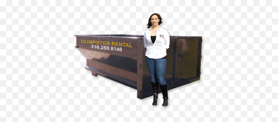 Dumpster Rental Wichita - Leather Png,Dumpster Png