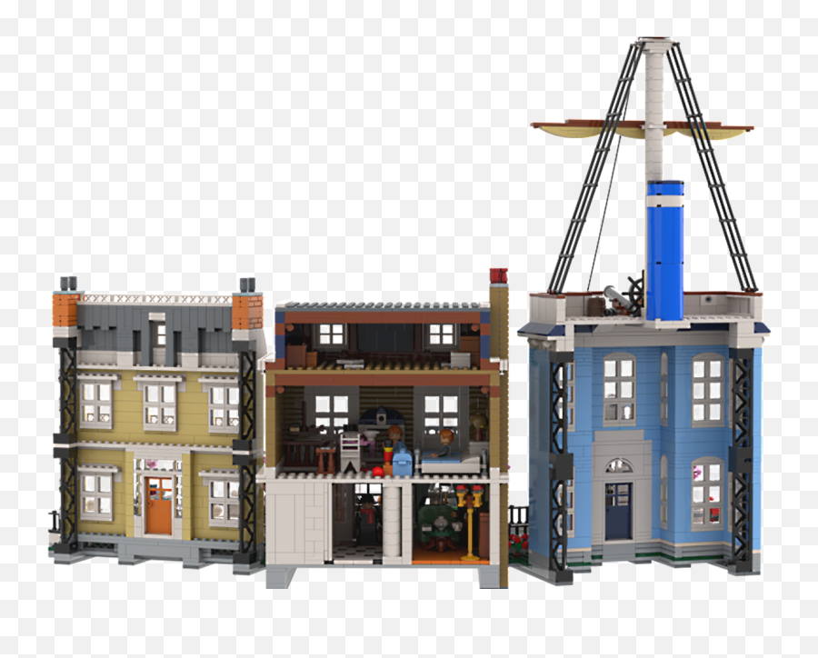 Lego Ideas Mary Poppins Cherry Tree Lane Reaches 10k Support - Lego Ideas Mary Poppins Png,Mary Poppins Png