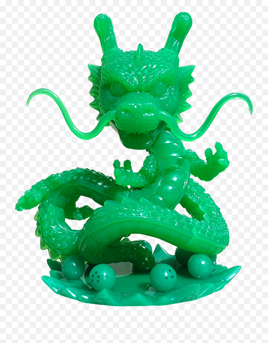 Jade Shenron Vinyl Figure - Funko Pop Dragon Ball Shenron Png,Shenron Png