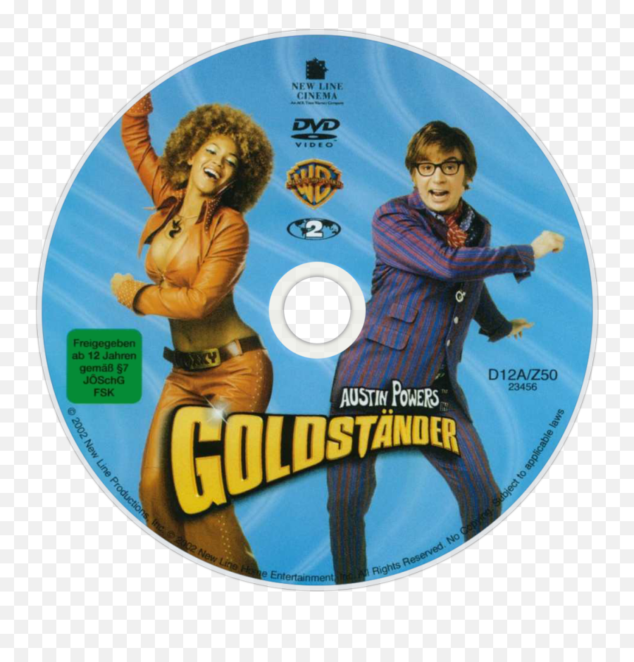 Austin Powers 2 Dvd Transparent Png - Austin Powers Goldmember Disc,Austin Powers Png