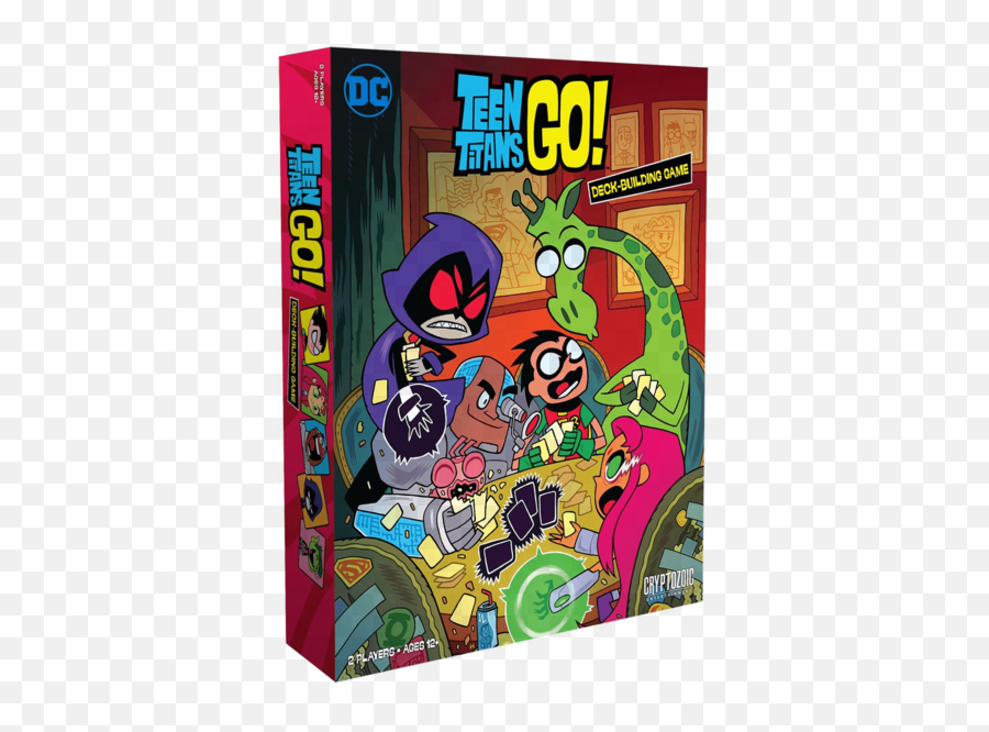 Teen Titans Go Deck - Teen Titans Go Deck Building Game Png,Teen Titans Go Logo