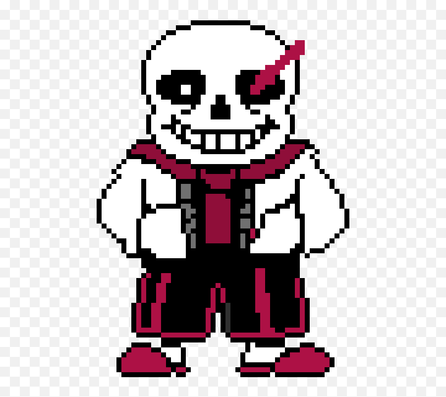 Sans Sprite Cranberry - Sans Undertale Black And White Png,Sprite Cranberry Transparent