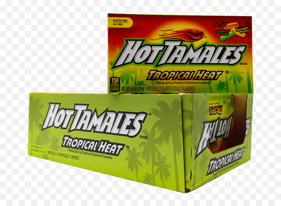 Hot Tamales Tropical Heat Theater Box - Horizontal Png,Hot Tamales Logo
