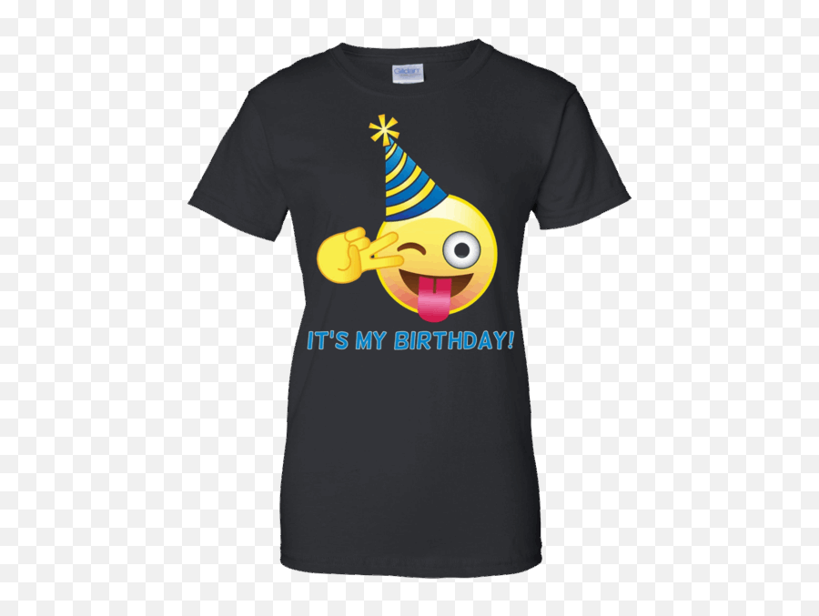 Emoji Itu0027s My Birthday Peace Sign With Party Hat T - Shirt Born In November Shirt Png,Peace Emoji Png