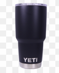 Matte Black Yeti Rambler Tumbler Cup Png