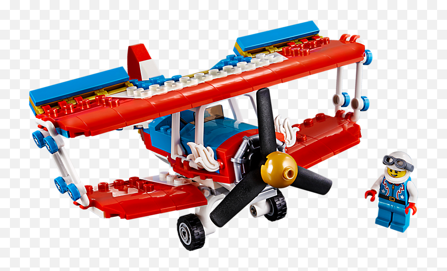 Lego Creator 3 - In1 Daredevil Stunt Plane 31076 The Toy Lego Stunt Plane Png,Daredevil Transparent