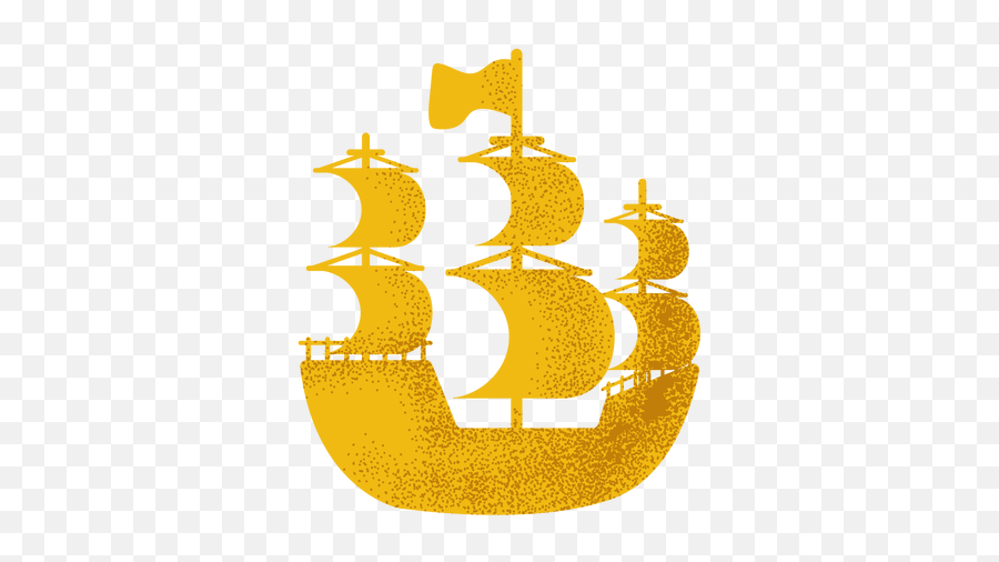 Pirate Sail Ship Icon - Decorative Png,Pirate Ship Transparent Background