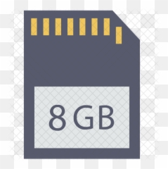 Memory Card Icon - Horizontal png