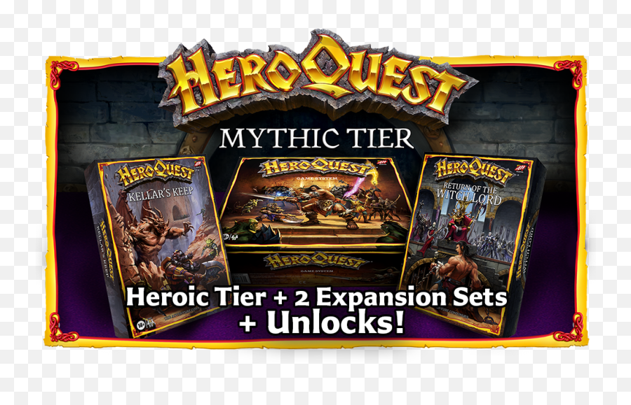 Heroquest By Hasbro Project Funded - Forum Hero Quest 3d Dungeon Png,Icon Variant Etched